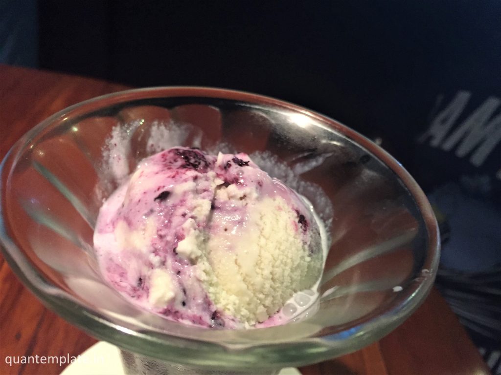 Indigo deli Ice cream Mint Blueberry
