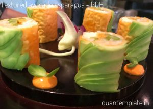 Best Sushi in Mumbai - Prawn tempura at POH