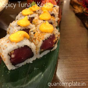 Best sushi in Mumbai - Kode