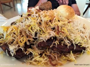 Raan biryani - Neel