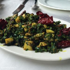 Gallops Mumbai - Pahadi saag bhurjee