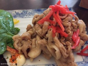 Ginger pork Buta no Shogayaki