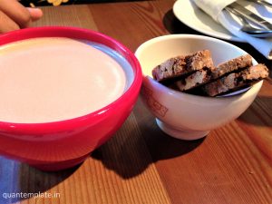 Best hot chocolate - Le pain Quotidien