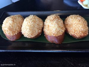 Sesame prawn toast - Yauatcha