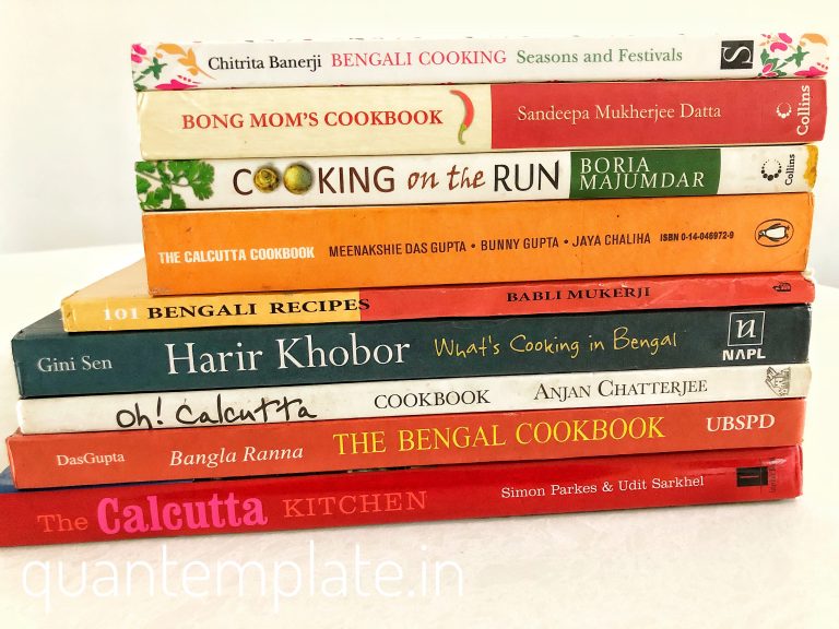 My Bengali cookbook collection quantemplate.in
