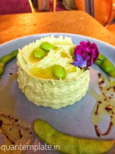 Bayroute - truffle edamame hummus