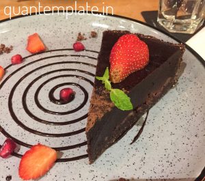 212 All good - Flourless chocolate tart