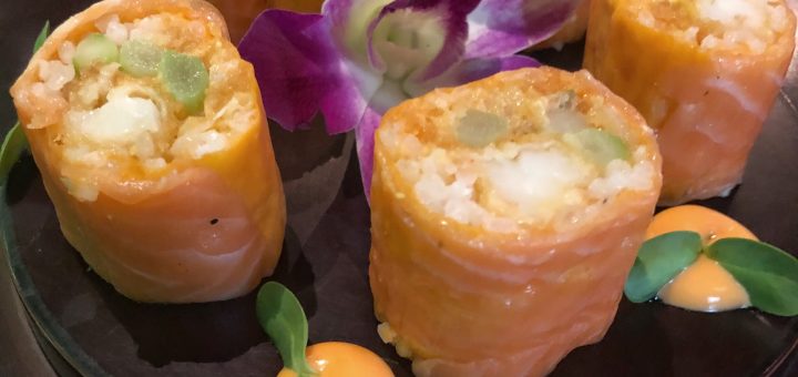 Shrimp tempura & asparagus POH Mumbai