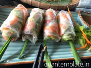 Hue house - Summer roll, Ho Chi Minh restaurants