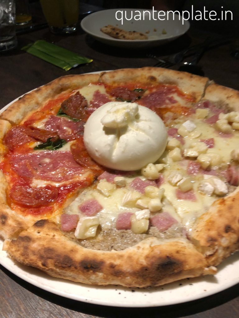 Pizza 4Ps - Pizza with burrata