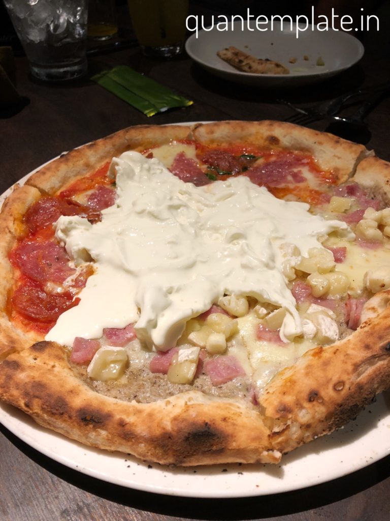 Pizza 4Ps - Burrata magic