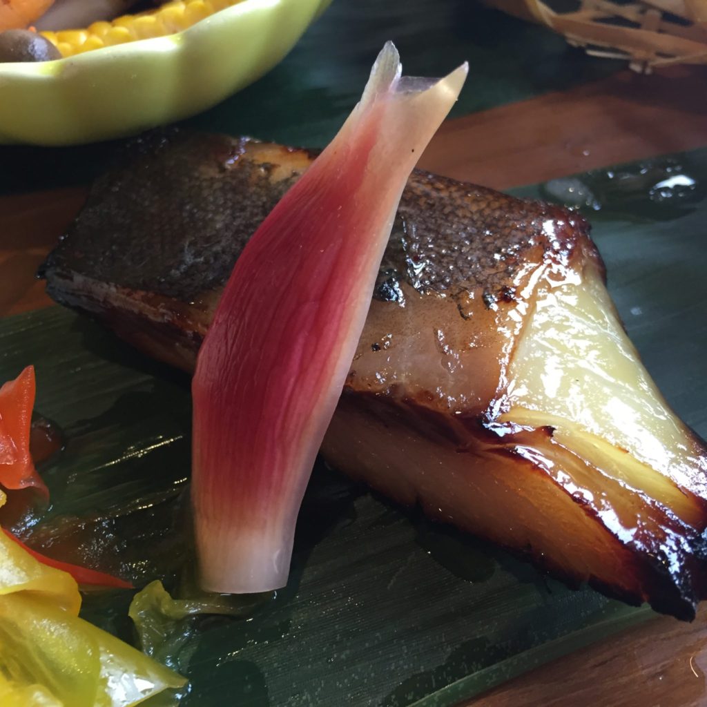 Black cod miso - Wasabi at Taj