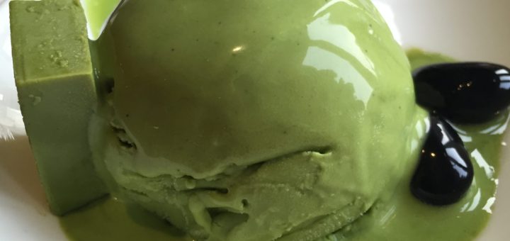 Matcha ice-cream - Wasabi at Taj