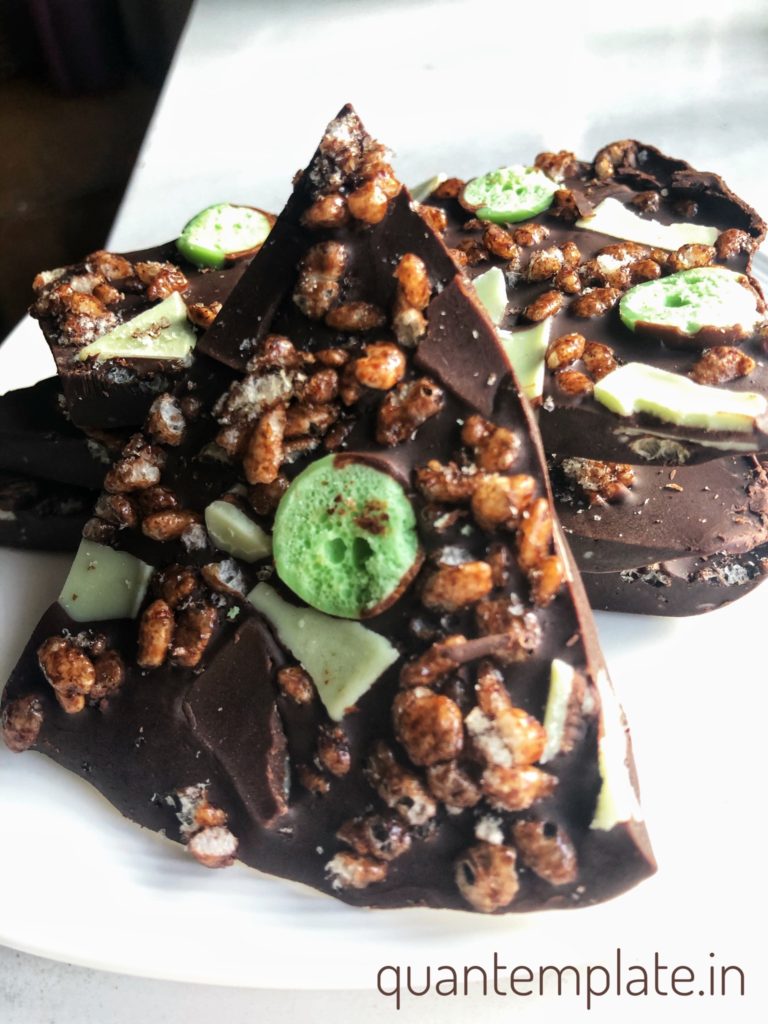 Mint crisp - Chocolate bark