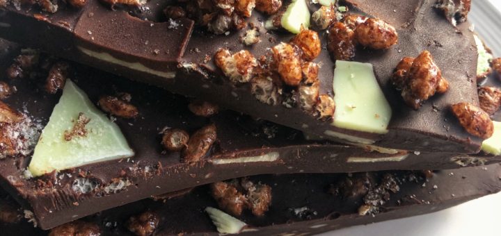 Chocolate Bark - Mint crisp
