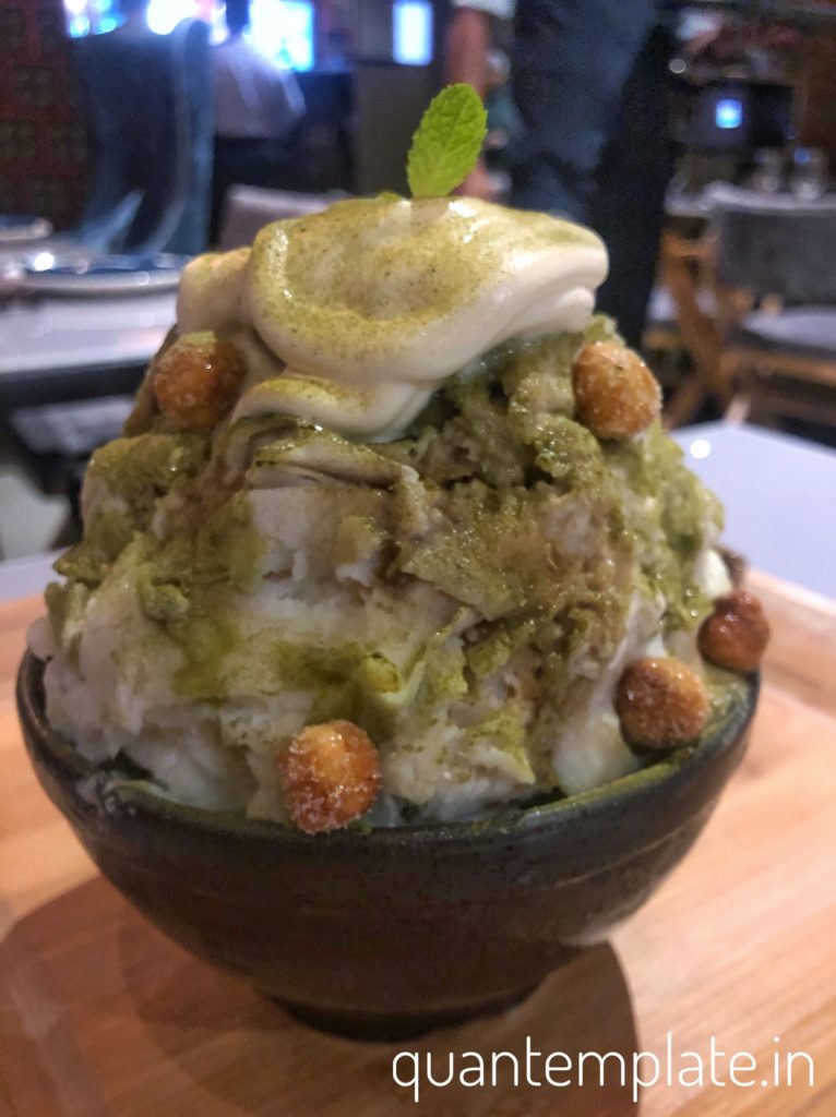 Green tea Kakigori Gola - Mizu