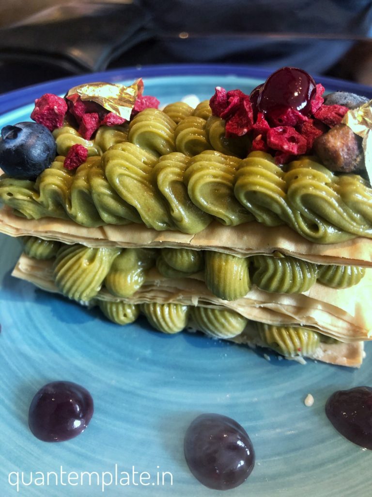 Bayroute Pistachio mille-feuille